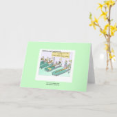 Tequila Worm Rehab Grußkarte Karte (Gelbe Blume)