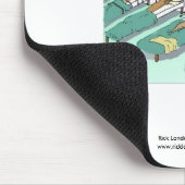 Tequila Worm Rehab Mauspads (Ecke)