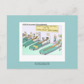 Tequila Worm Rehab Poster Postkarte (Vorderseite)