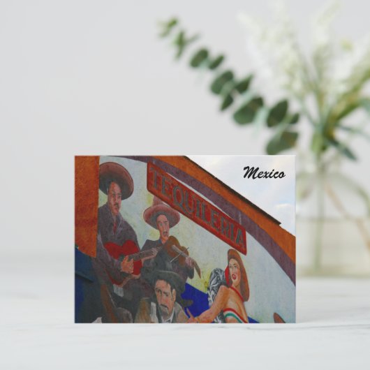 Tequileria Postkarte (Stehend Vorderseite)