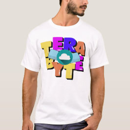 Terabyte-Datenspeichergröße  T-Shirt