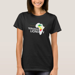 Teranga Lions Senegal Fußball T-Shirt