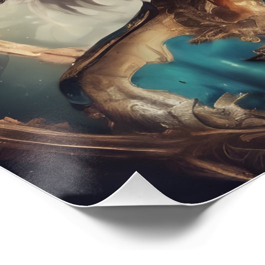 Terence The Tiger Poster (Ecke)