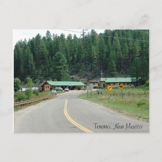 Tererro, New Mexico Postcard Postkarte (Vorderseite)