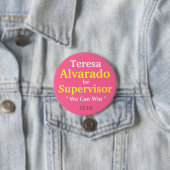 Teresa Alvarado für Aufsichtskraft, 2010 Button (Beispiel)