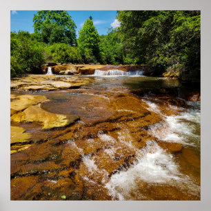 Teresa Falls on Blackwater River, WV Poster