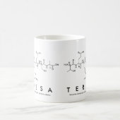 Teresa-Peptidnamen-Tasse Kaffeetasse (Mittel)