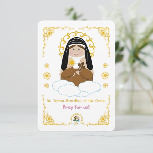 Teresa Vacchini Gebäudes Einladung (Stehend Vorderseite)