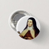 Teresa von Ávila von Rubens Button (Vorne & Hinten)