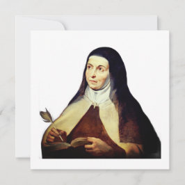 Teresa von Ávila von Rubens Dankeskarte