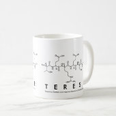 Terese Peptid-Namen-Tasse Kaffeetasse (VorderseiteRechts)