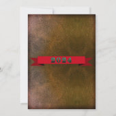 Teri K Custom Football Invite Xmas Einladung (Rückseite)