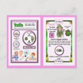 Terlin Wizard - Terbium Element Postkarte (Vorderseite)