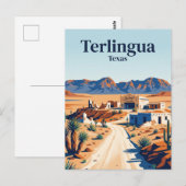 Terlingua USA Postkarte (Vorne/Hinten)