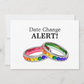 Termin ändern - 🌈 Vereint im Stolz Save The Date (Vorderseite)