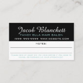 Termin Card Friseur Friseur Barbershop Stylist (Rückseite)