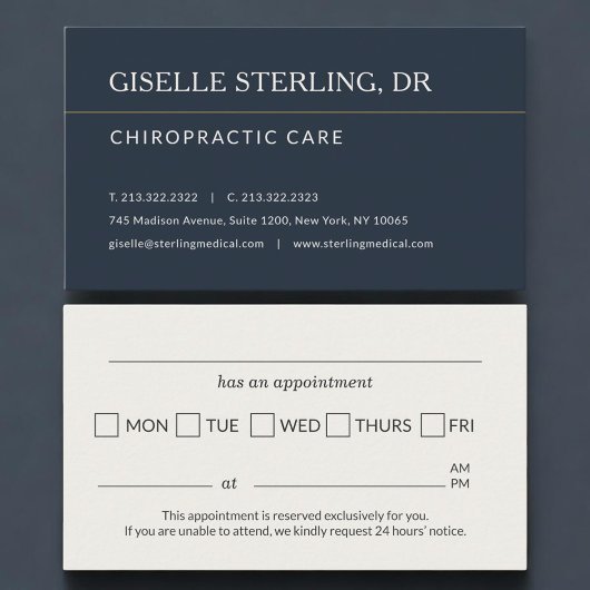 Termin Erinnerung Chiropraktiker Arztpraxis