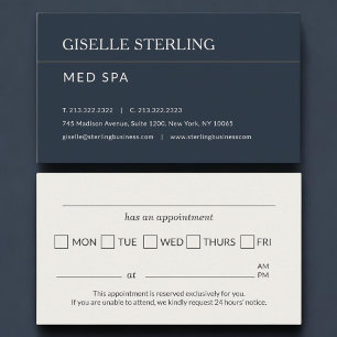 Termin Erinnerung für Med Spa Büro Termin