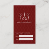 Termin Friseur Friseur Friseur Treppenaufgang Retr (Rückseite)