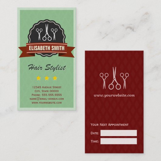 Termin Friseur Friseur Friseur Treppenaufgang Retr (Vorne/Hinten)