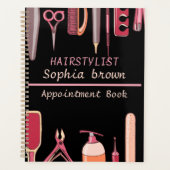 Termin für den persönlichen Haarstylist Planer (Vorderseite)