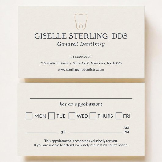 Termin im modernen Zahnarztpraxis 