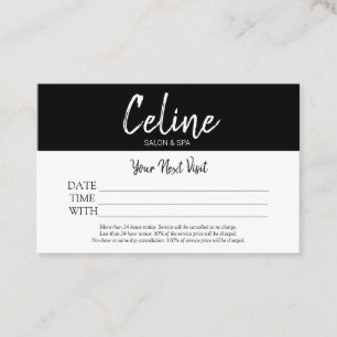 Termin Karte Salon & Spa