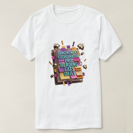 Termin-Koordinator Pro T-Shirt (Design vorne)