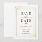 Termin Merkkarte Save The Date (Vorne/Hinten)