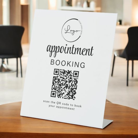 Terminabrechnung für QR-Code Sockelschild