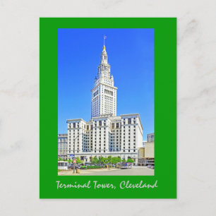 Terminal Tower, Cleveland, Ohio, U.S.A. Postkarte