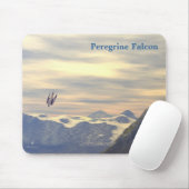 Terminal Velocity Peregrine Falcon Mousepad (Mit Mouse)
