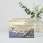 Terminal Velocity Peregrine Falcon Postkarte (Stehend Vorderseite)