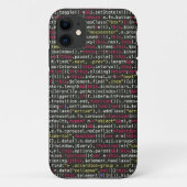 Terminalmuster des Entwicklers Case-Mate iPhone Hülle (Rückseite)