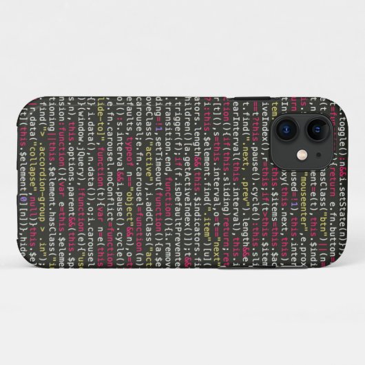 Terminalmuster des Entwicklers Case-Mate iPhone Hülle (Rückseite (Horizontal))