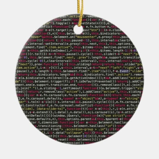 Terminalmuster des Entwicklers Keramik Ornament (Vorne)