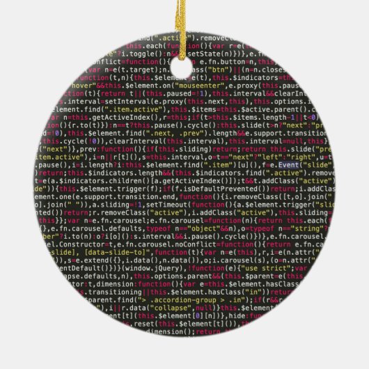 Terminalmuster des Entwicklers Keramik Ornament (Hinten)