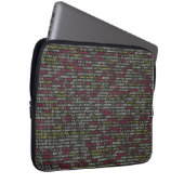 Terminalmuster des Entwicklers Laptopschutzhülle (Vorne Rechts)