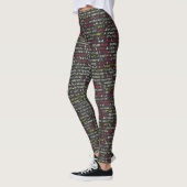 Terminalmuster des Entwicklers Leggings (Links)