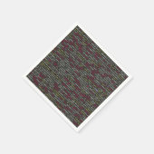 Terminalmuster des Entwicklers Serviette (Ecke)