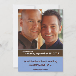 Terminankündigungen {Farbblock} Einladung