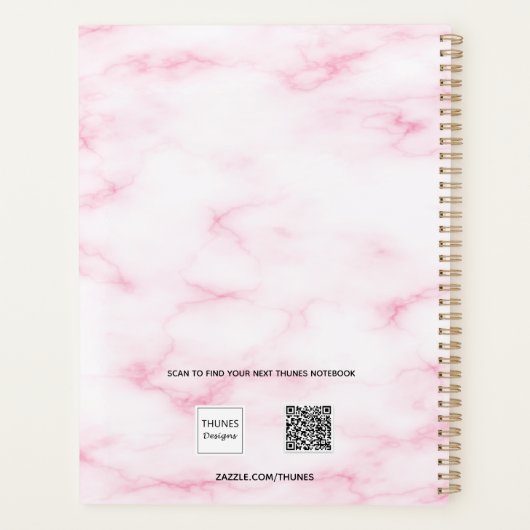 Termine 2026 für Fotos aus rosa Marmor Planer (Rückseite)