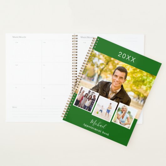 Termine 2026 für smaragdgrünes Foto Planer (Anzeige)