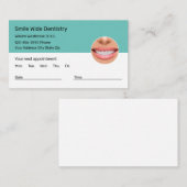 Termine Business Cards Modernes Design Visitenkarte (Vorne/Hinten)