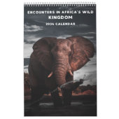 Termine in Afrikas Wildem Königreich, Kalender 202 (Titelbild)