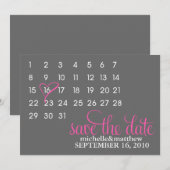 Termine Save the Date Hochzeiten (Vorne/Hinten)