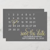 Termine Save the Date Hochzeiten (Vorne/Hinten)