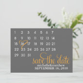 Termine Save the Date Hochzeiten Einladung (Stehend Vorderseite)