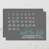 Termine Save the Date Hochzeiten Einladung (Vorne/Hinten)