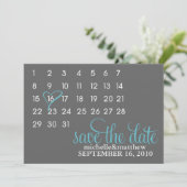 Termine Save the Date Hochzeiten Einladung (Stehend Vorderseite)